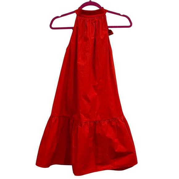 NWT NEW STAUD Marlowe Halter Mini Dress - Picture 4 of 11